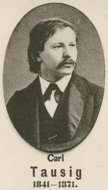 Carl Tausig (dybtryk) af English School