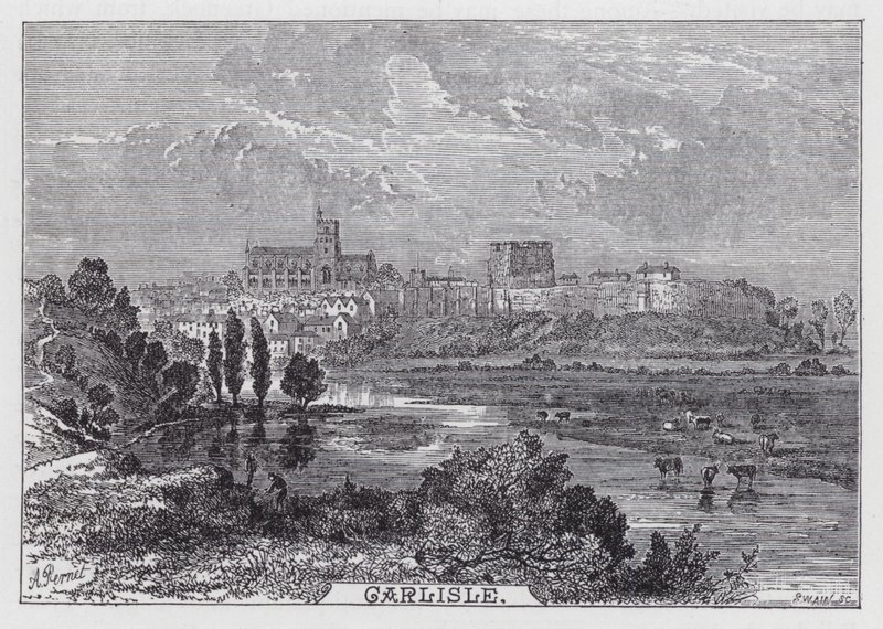 Carlisle (gravering) af English School