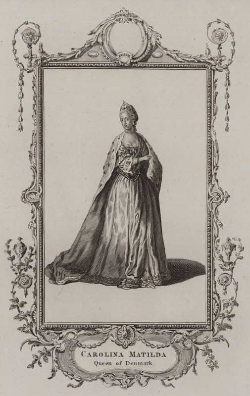 Caroline Matilda, dronning af Danmark af English School