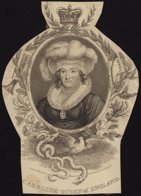 Caroline af Brunswick af English School