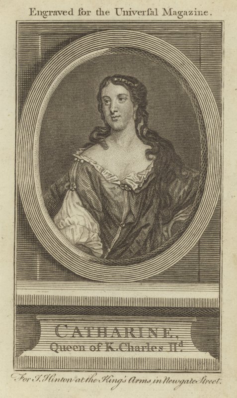 Catharine, dronning af kong Charles II af English School