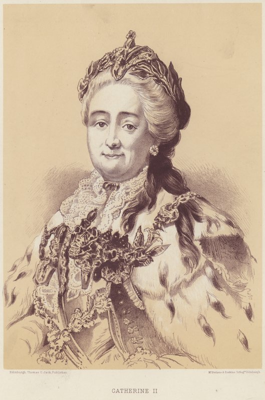 Catherine II af Rusland af English School