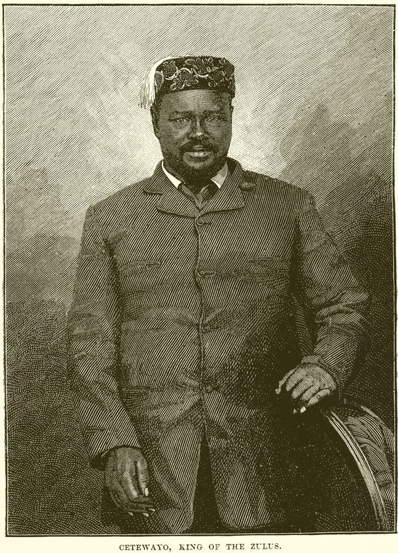 Cetewayo, Zuluernes konge af English School