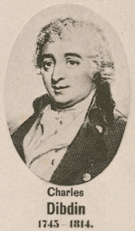 Charles Dibdin (dybtryk) af English School