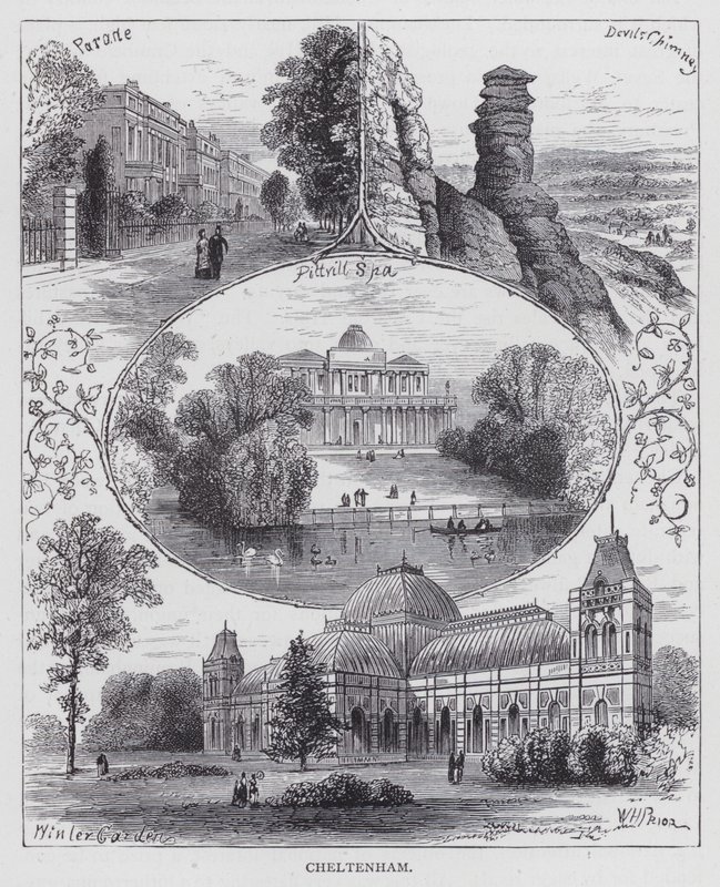 Cheltenham (gravering) af English School