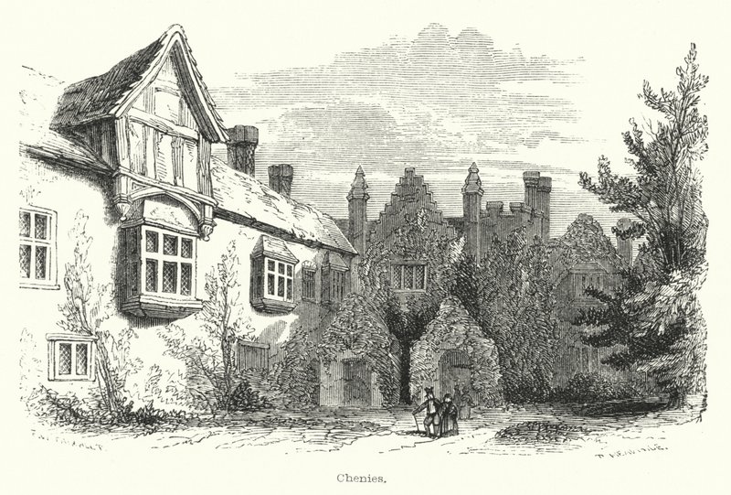 Chenies (gravering) af English School