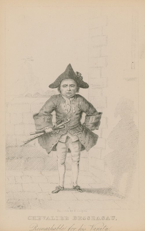 Chevalier Disseasau, bemærkelsesværdig for sin forfængelighed af English School