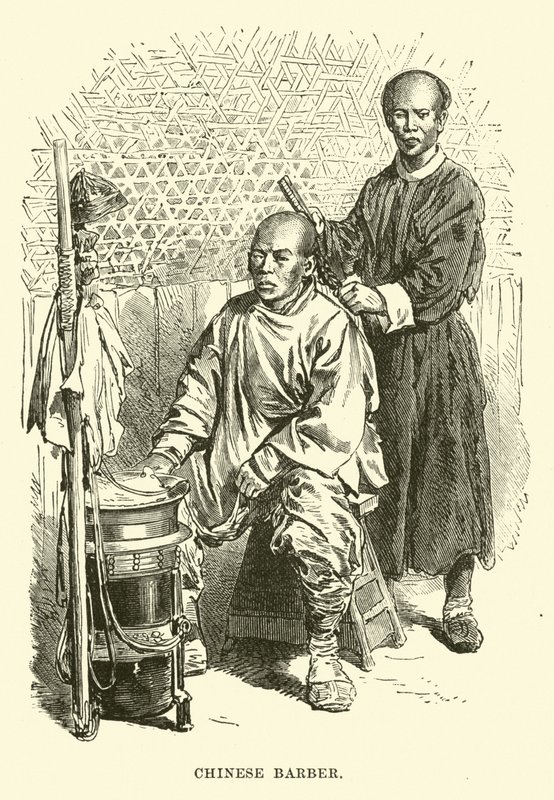 kinesisk barber af English School