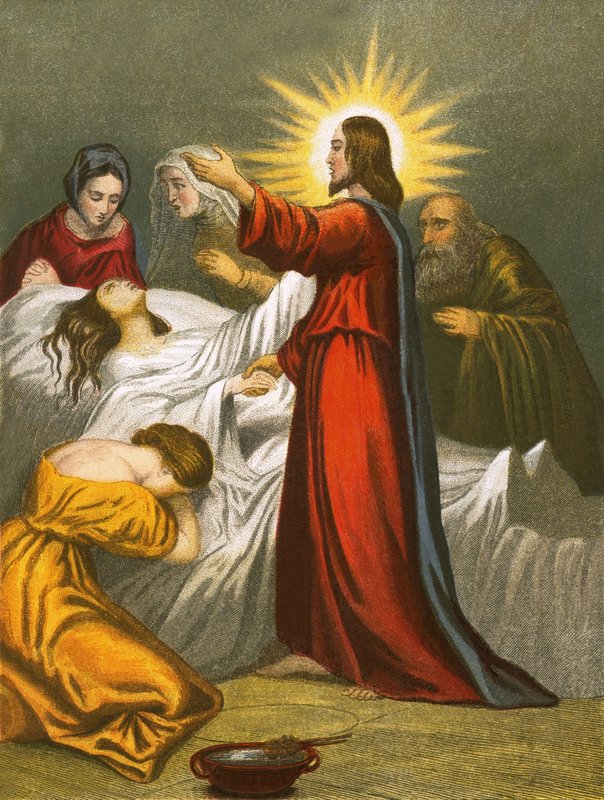 Kristus opdrager Jairus