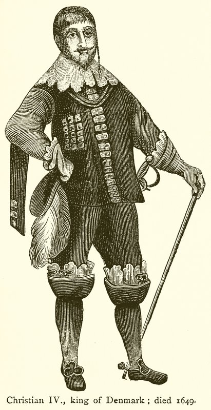 Christian IV, Konge af Danmark; Død 1649 af English School