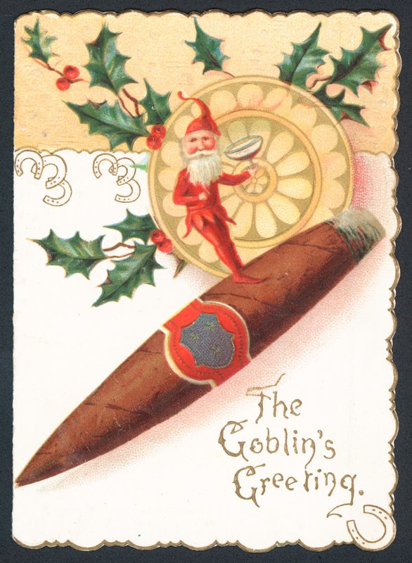 Julekort - The Goblins-hilsen af English School