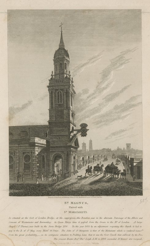 St Magnus Martyrens kirke af English School
