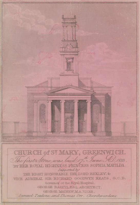 Church of St Mary, Greenwich af English School