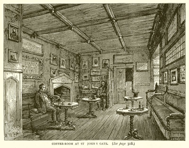 Kaffe-stue ved St. Johns Gate af English School