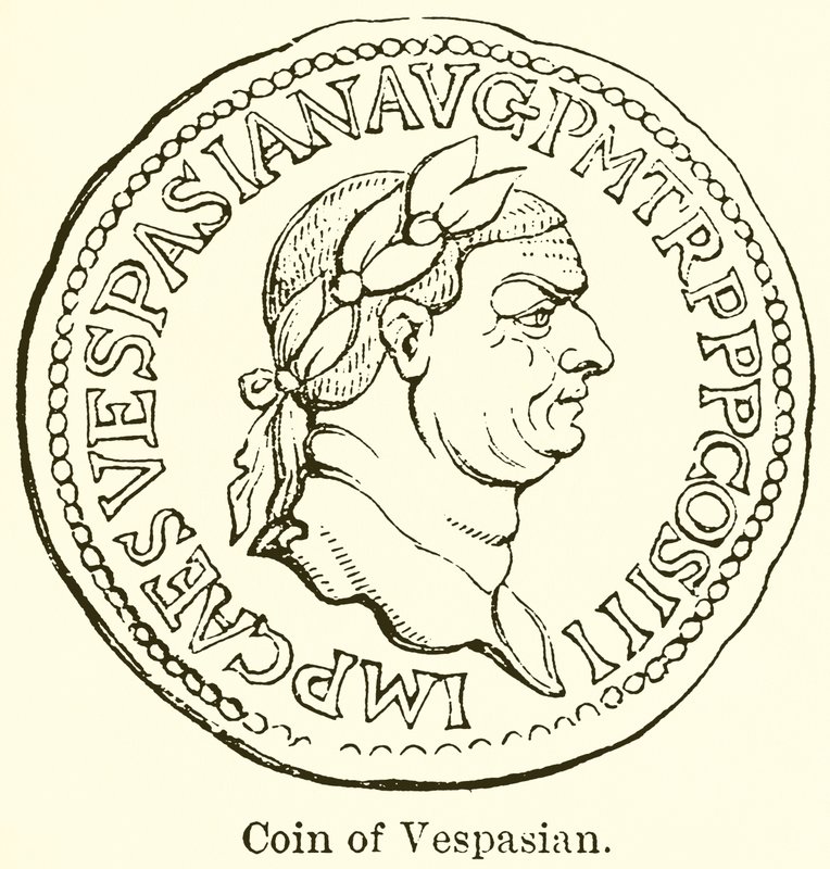 Vespasians mønt af English School
