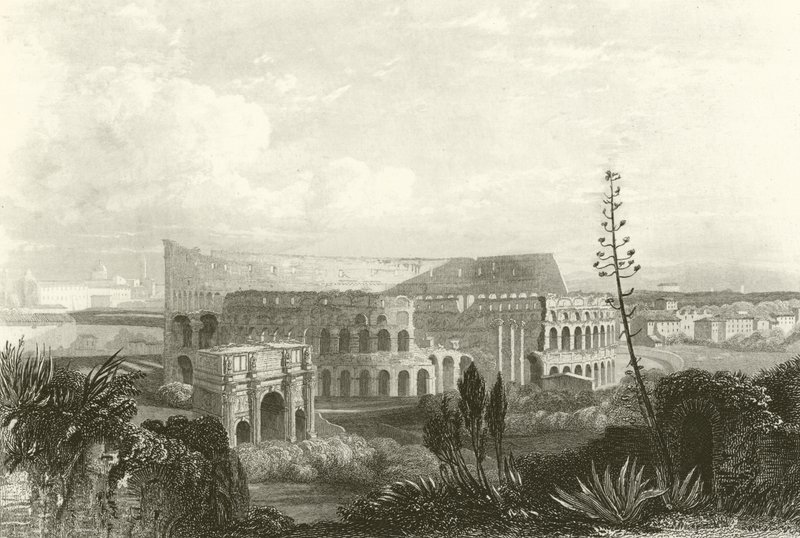 Colosseum i Rom af English School