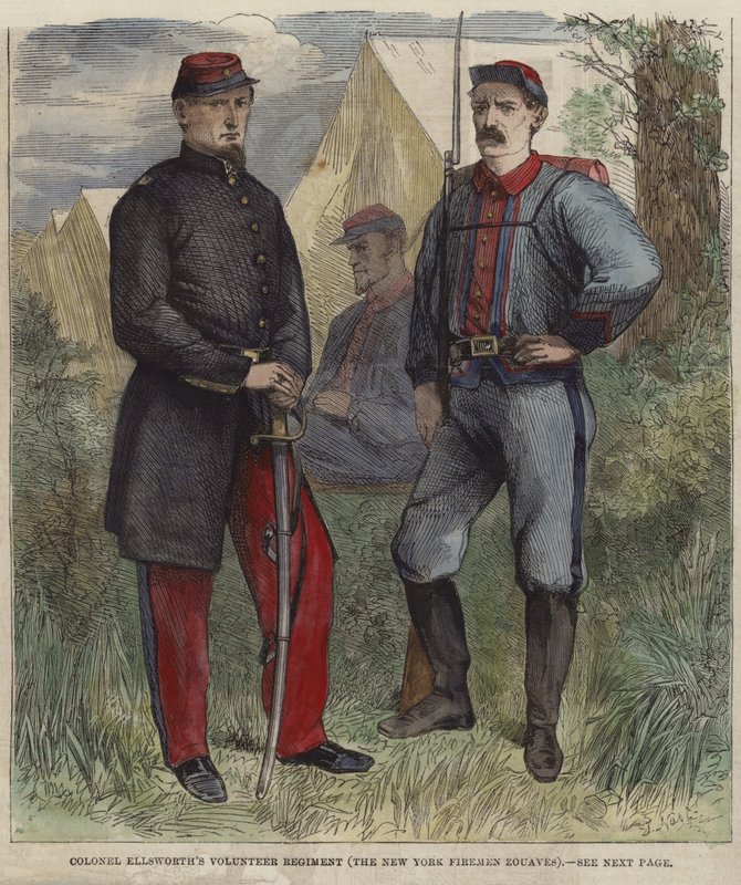 Oberst Ellsworths frivillige regiment af English School
