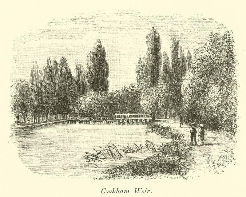 Cookham Weir af English School