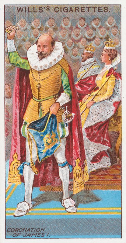Kroningen af James I af English School
