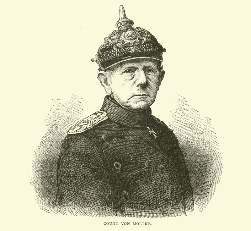 Grev von Moltke, juli 1870 af English School