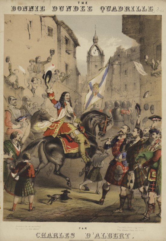 Cover af The Bonnie Dundee Quadrille af English School