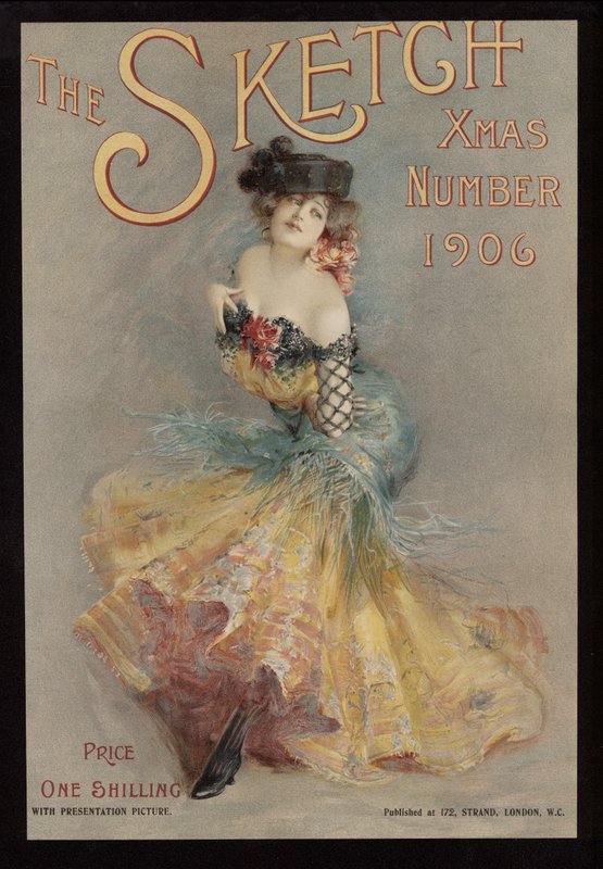 Cover of The Sketch, julenummer af English School
