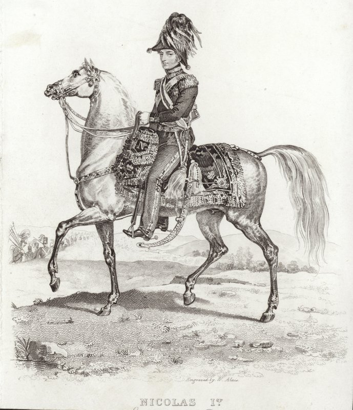 Czar Nicholas I af Rusland af English School