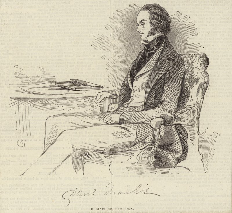 Daniel Maclise af English School