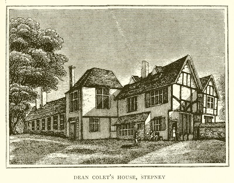 Dean Colets House, Stepney af English School