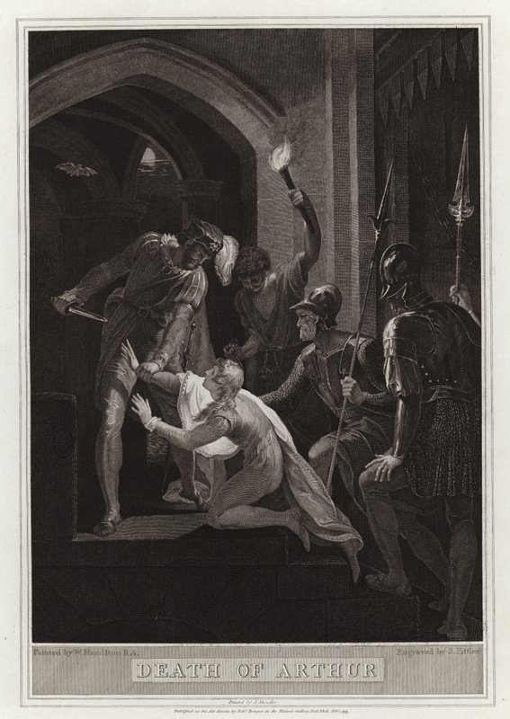 Arthurs død af English School