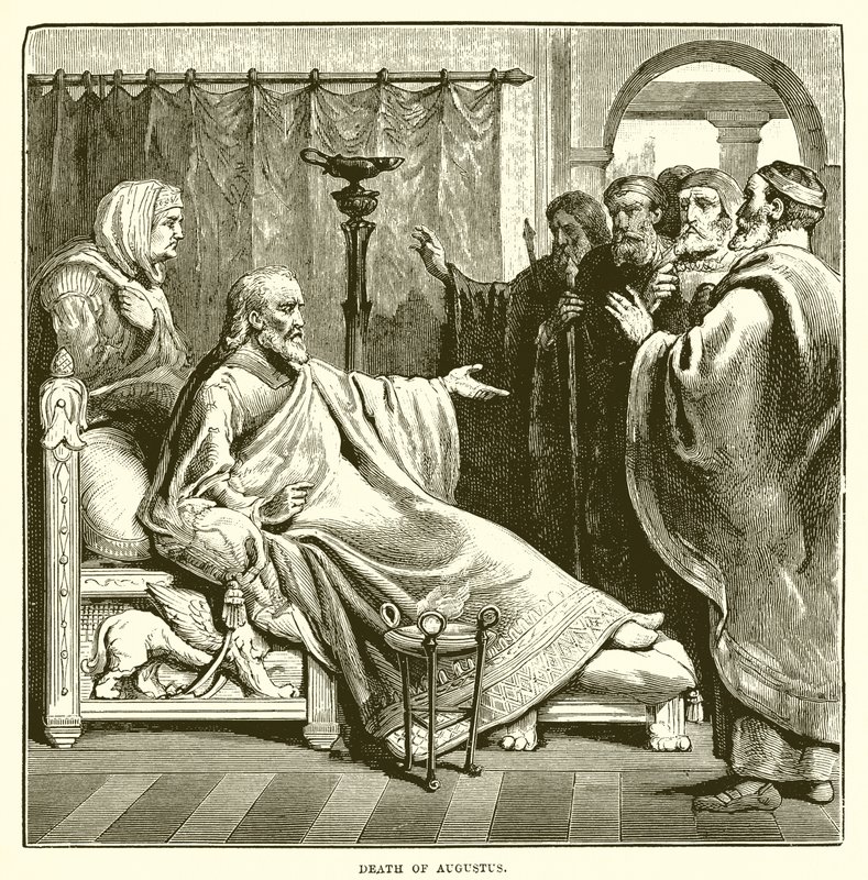 Augustus død af English School