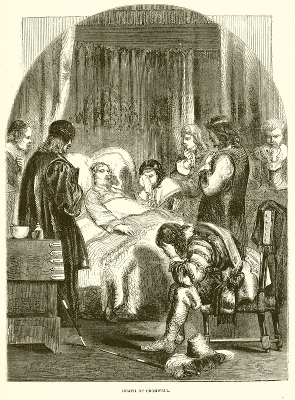 Cromwells død af English School