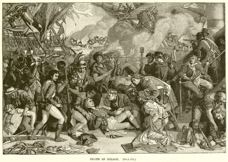 Nelsons død af English School