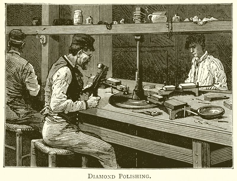 Diamant polering af English School