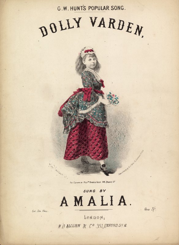 Dolly Varden af English School
