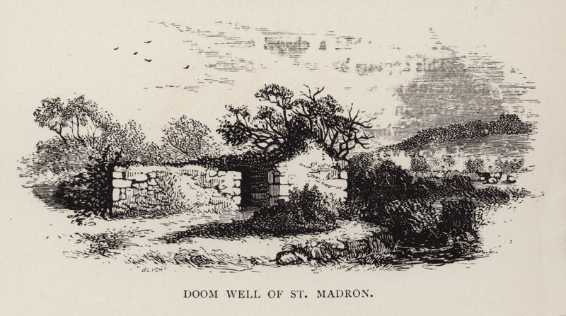 Doom Well of St Madron (gravering) af English School