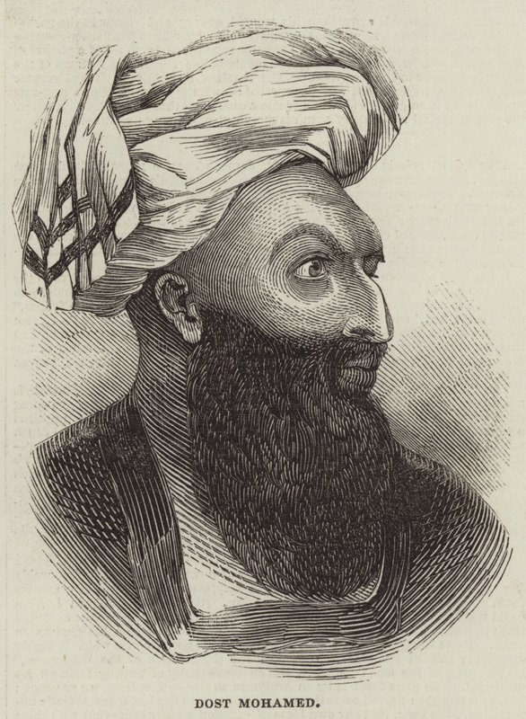 Dost Mohamed (gravering) af English School