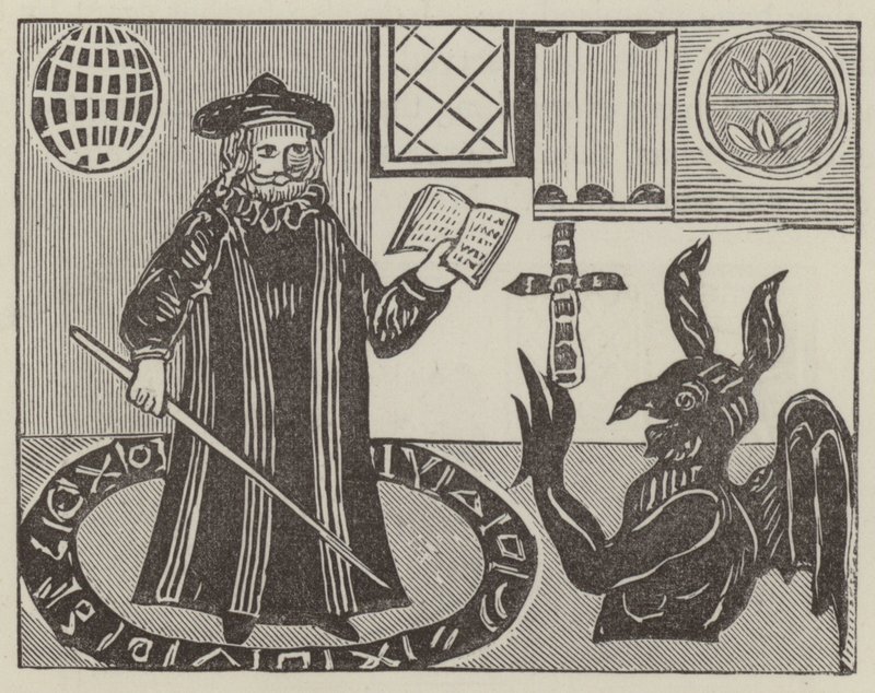 Dr. John Faustus (gravering) af English School