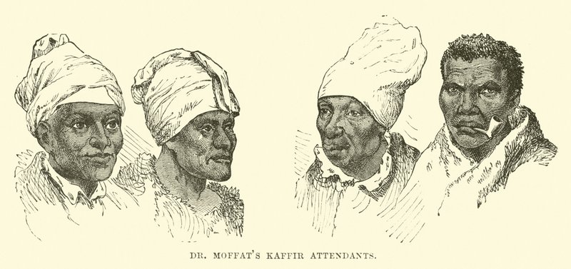 Dr. Moffats Kaffir tjenere af English School