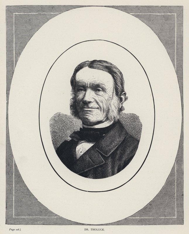 Dr. Tholuck (gravering) af English School
