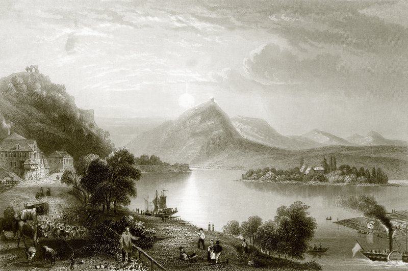 Drachenfels af English School