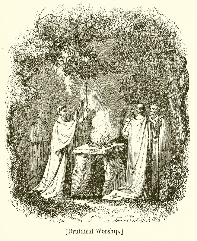 Druidisk tilbedelse af English School
