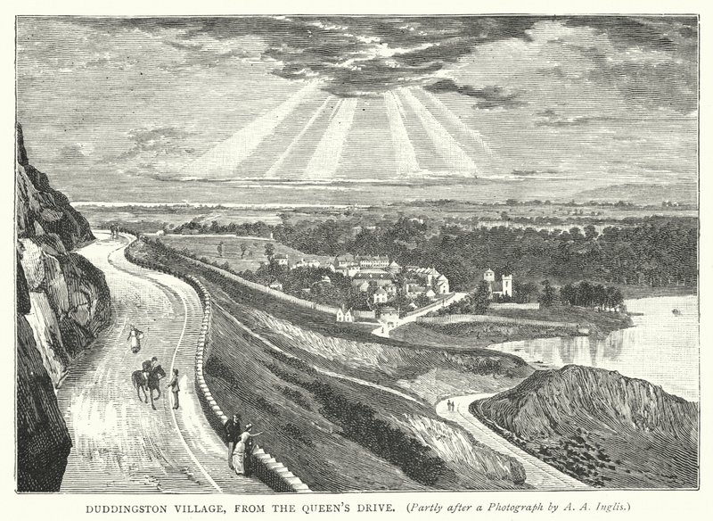 Duddingston Village, fra Queen