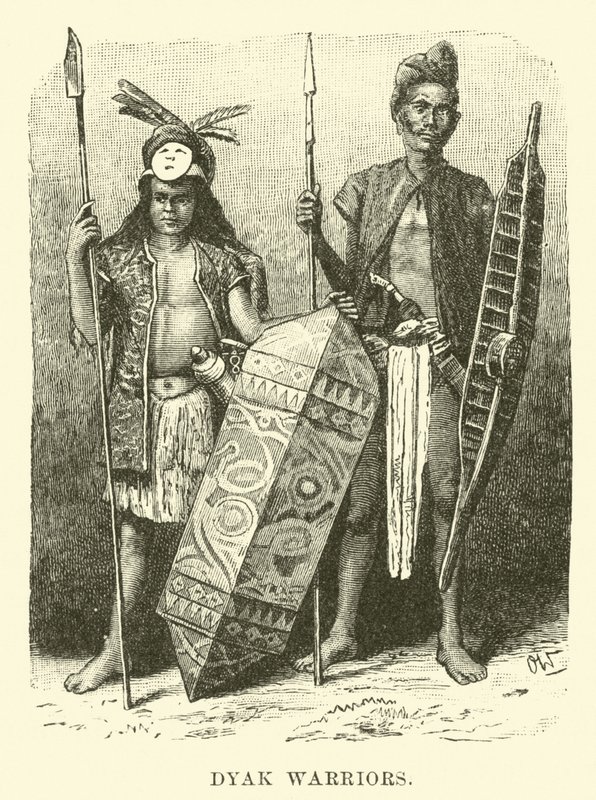 Dyak Warriors af English School