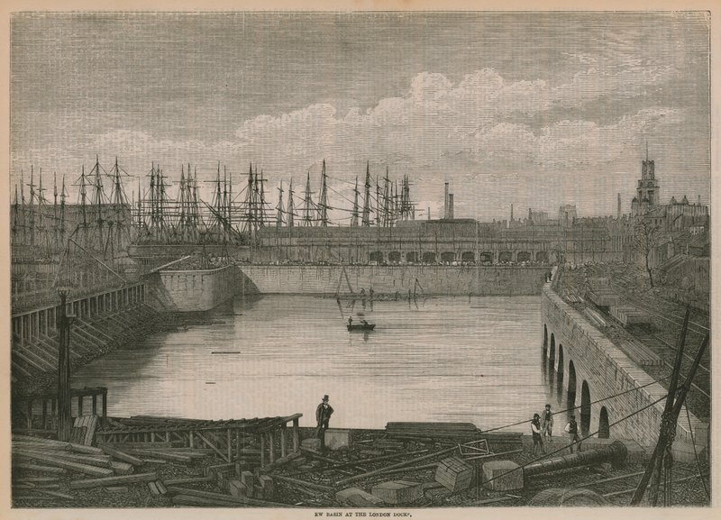 EW Basin ved London dock af English School
