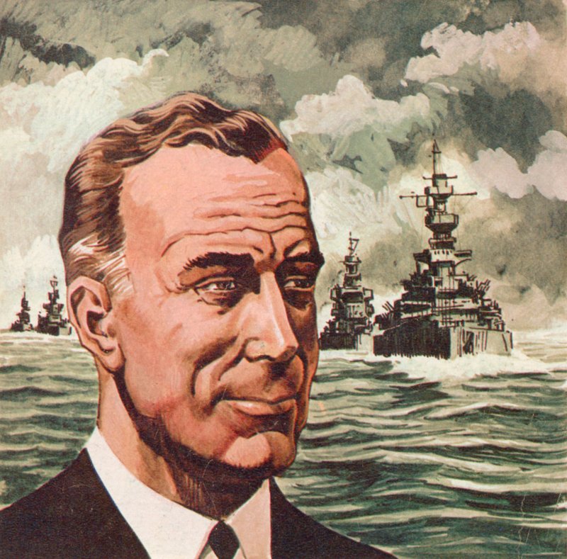 Jarl Mountbatten af Burma af English School