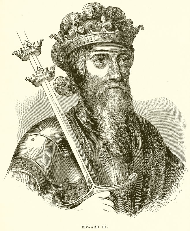 Edvard III af English School
