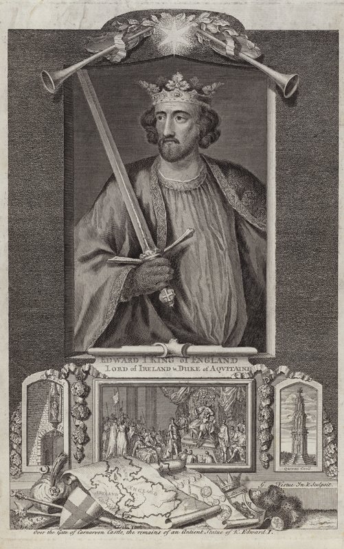 Edward I af England af English School