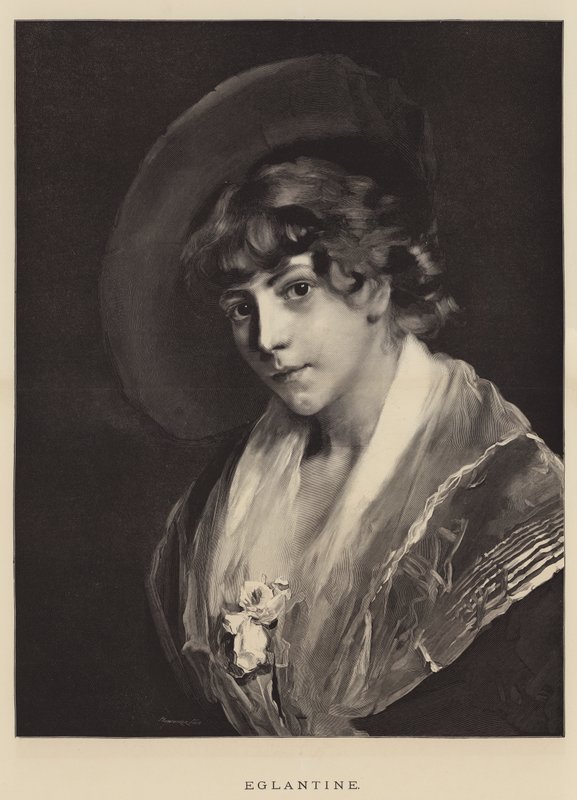 Eglantine (gravering) af English School