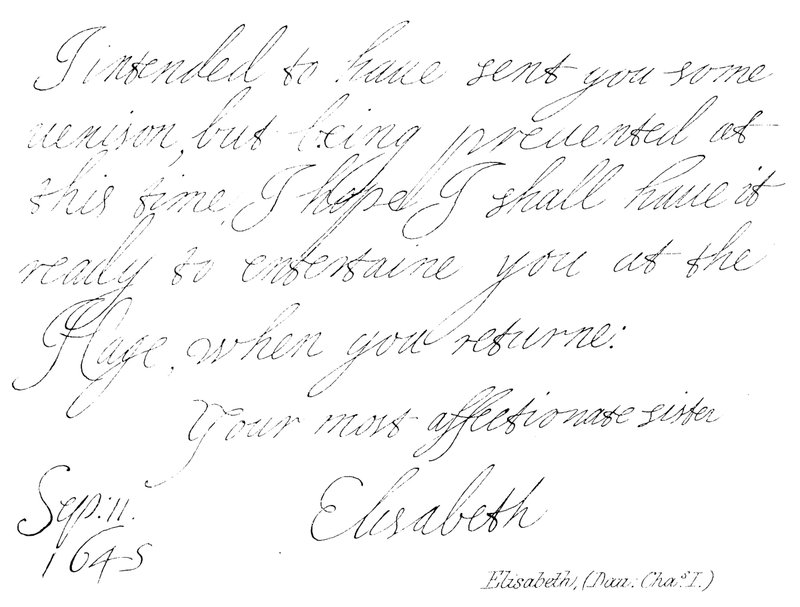 Elisabeth, (Dau: Chas I) af English School